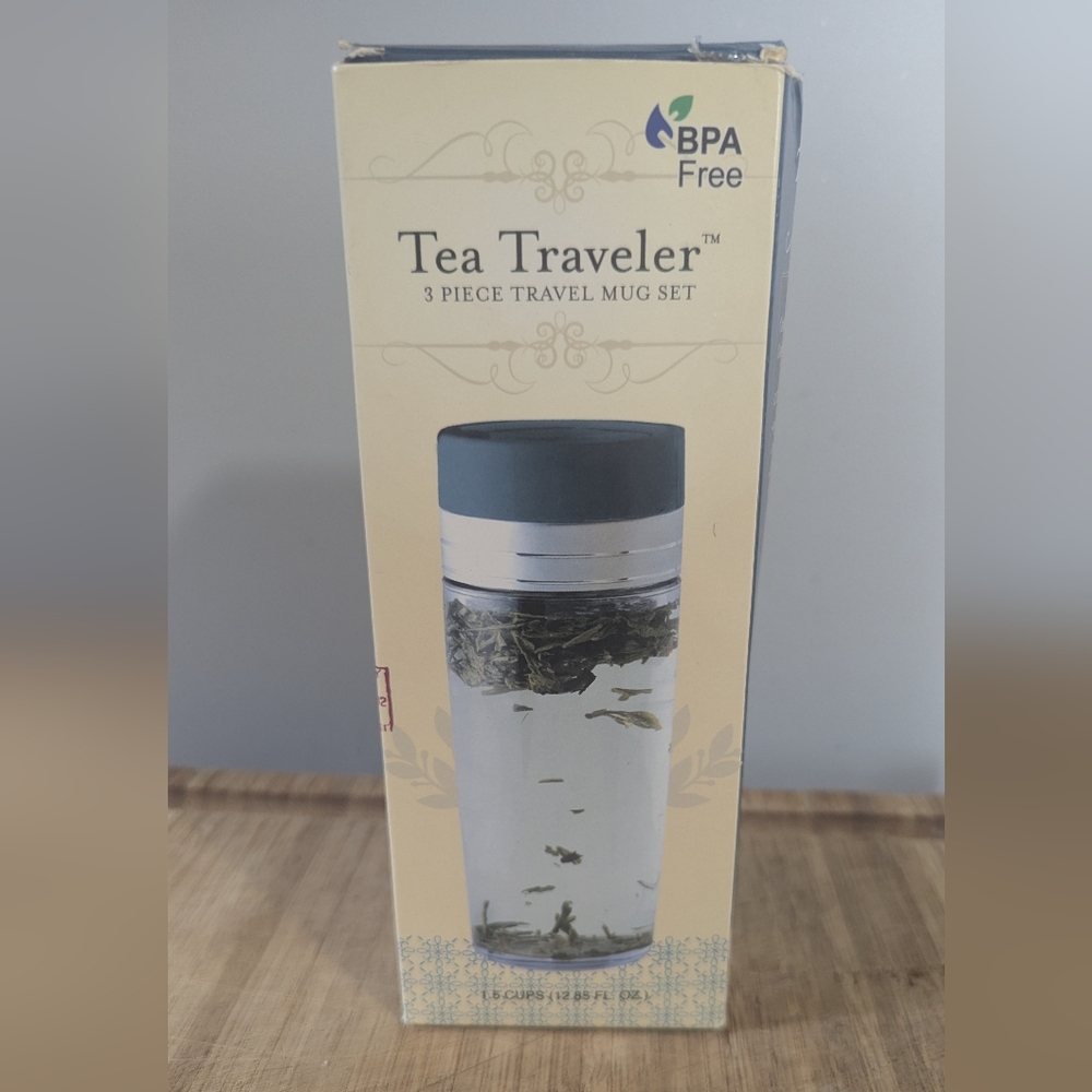 4 for $25 - 3 Piece Travel Mug Set - Black